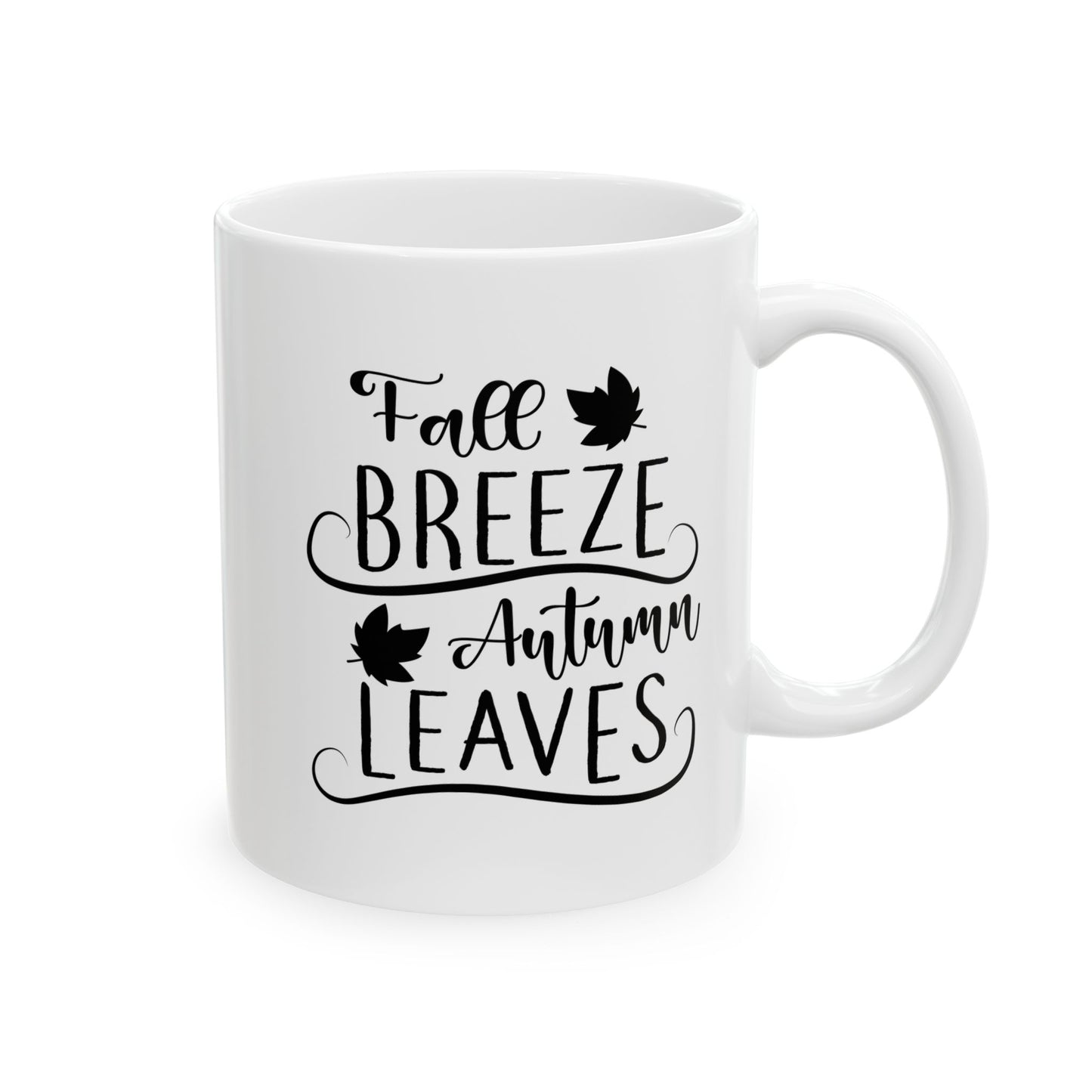 Ceramic Mug - Autumn Breeze Cozy Fall Coffee Cup for Thanksgiving