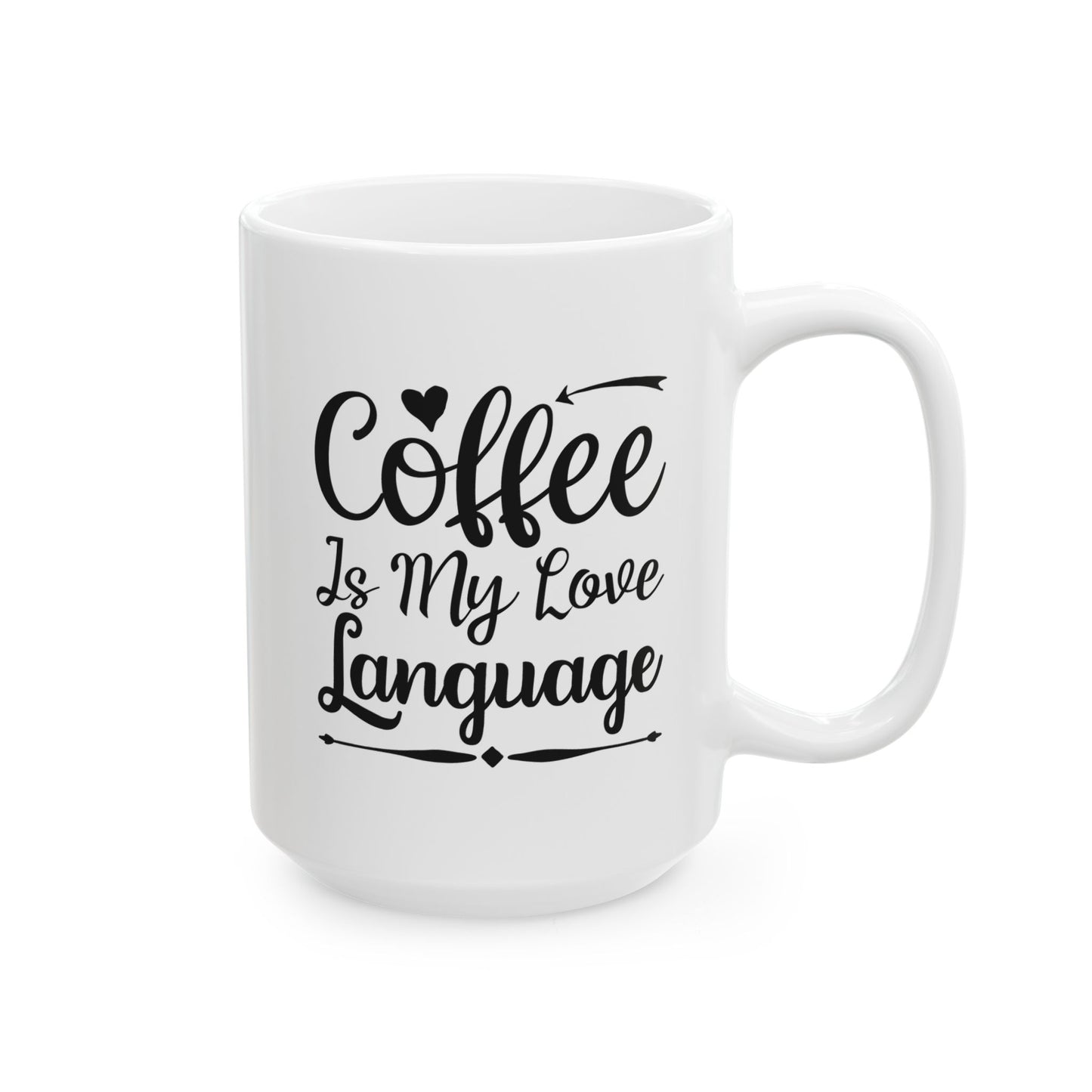 Coffee Lover Mug - 15oz Ceramic Mug for Coffee Enthusiasts