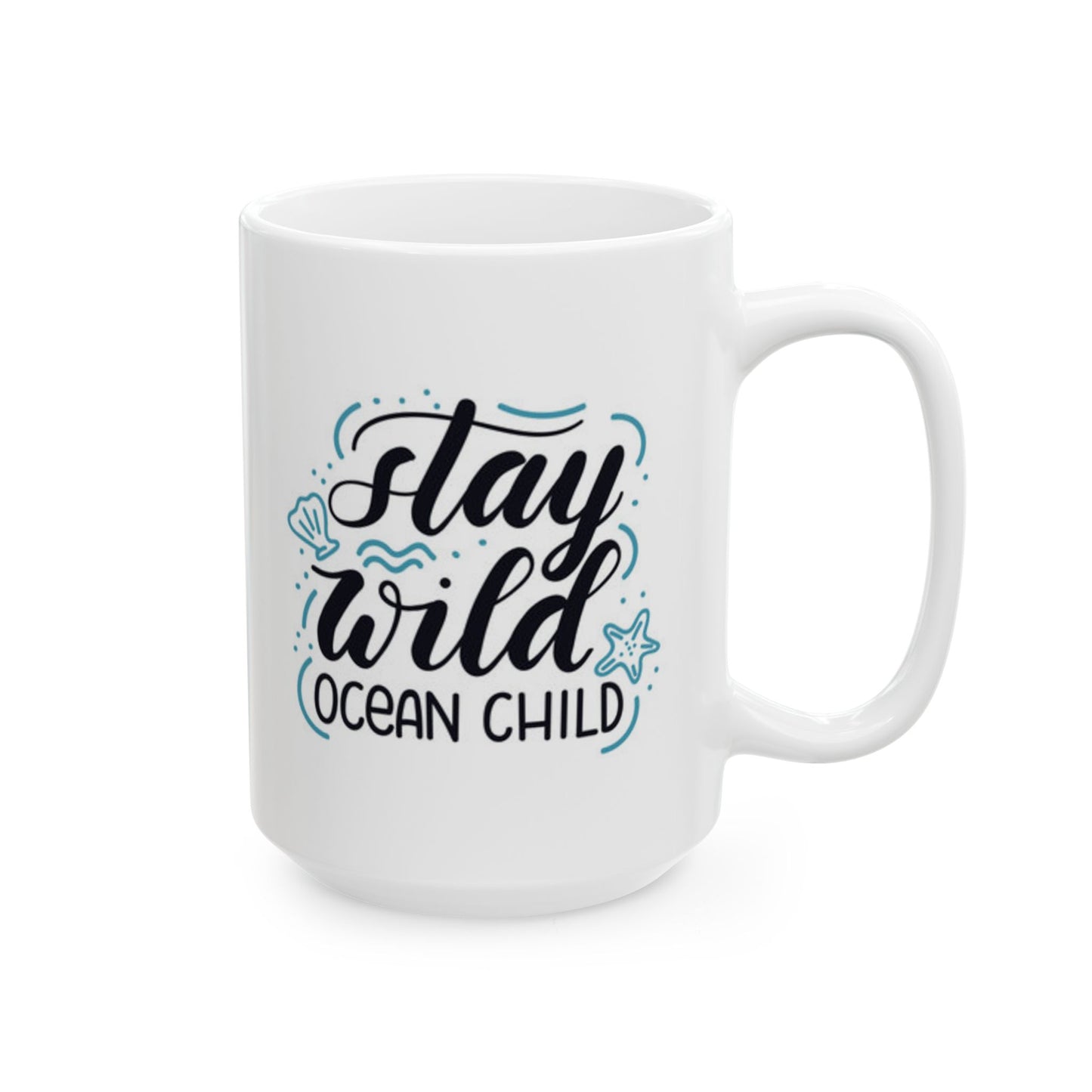 Whimsical Ceramic Mug, Unique Gift for Coffee Lovers, Inspirational Quotes Mug, Perfect for Birthdays, Holidays, Office Decor