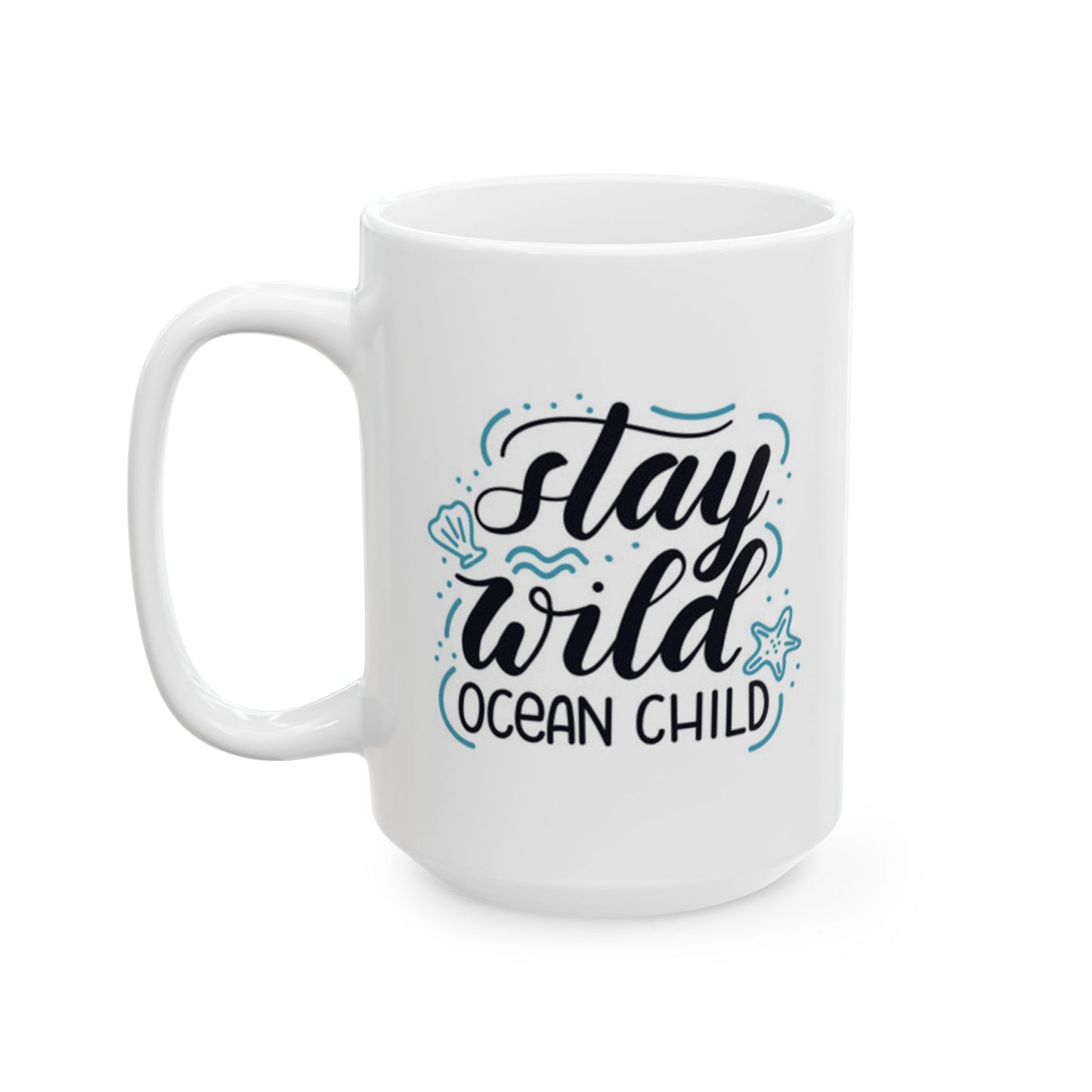 Whimsical Ceramic Mug, Unique Gift for Coffee Lovers, Inspirational Quotes Mug, Perfect for Birthdays, Holidays, Office Decor