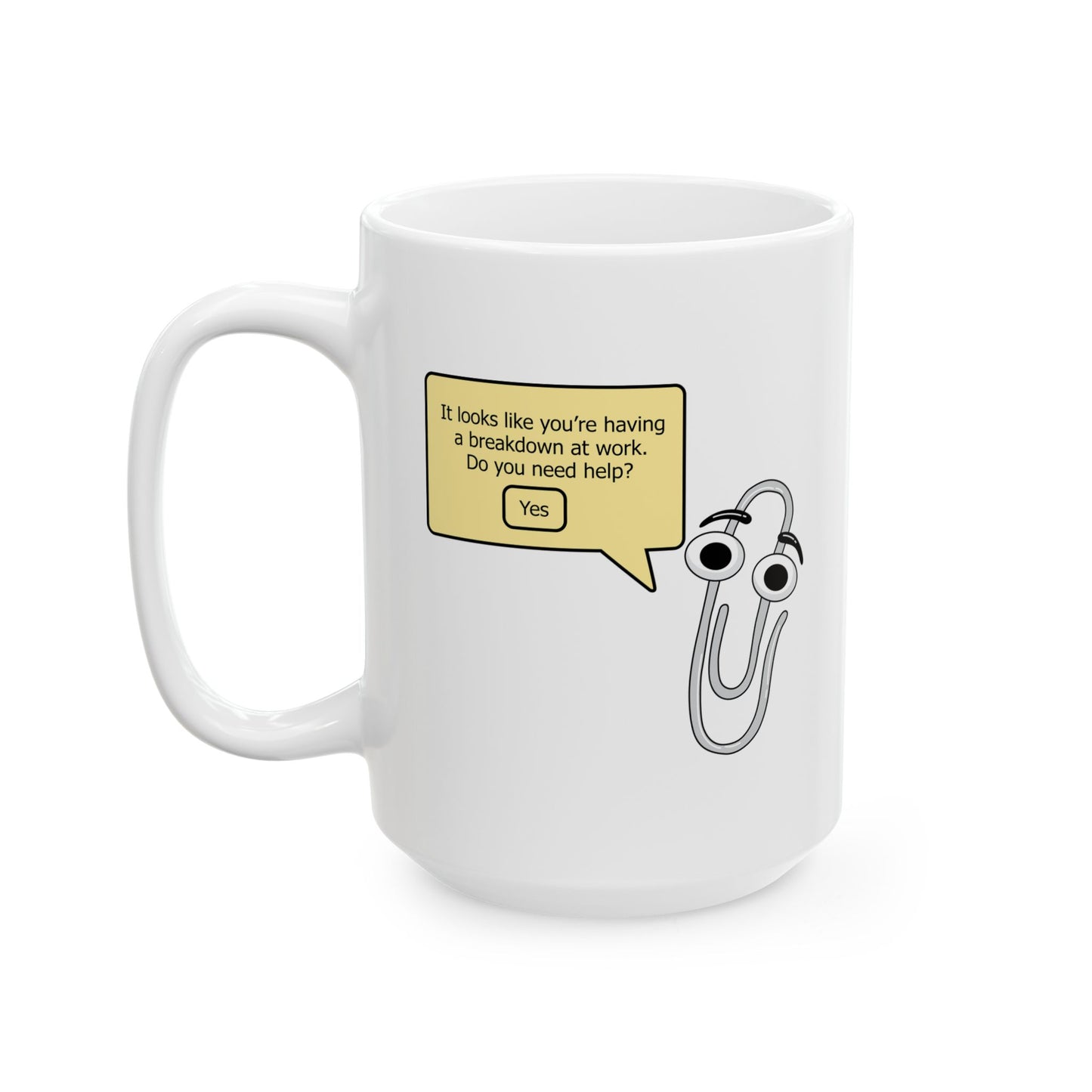 Fun Quirky Ceramic Mug - Perfect Gift for Coffee Lovers, Humor, Office Decor, Unique Kitchenware, Birthday Present