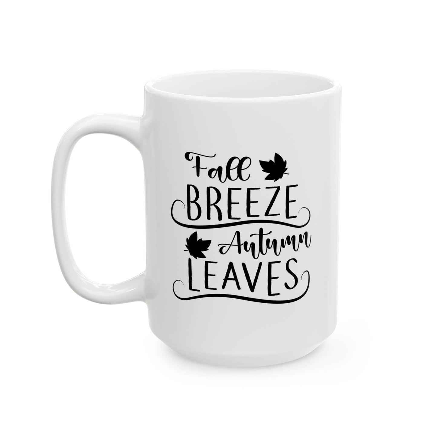 Ceramic Mug - Autumn Breeze Cozy Fall Coffee Cup for Thanksgiving