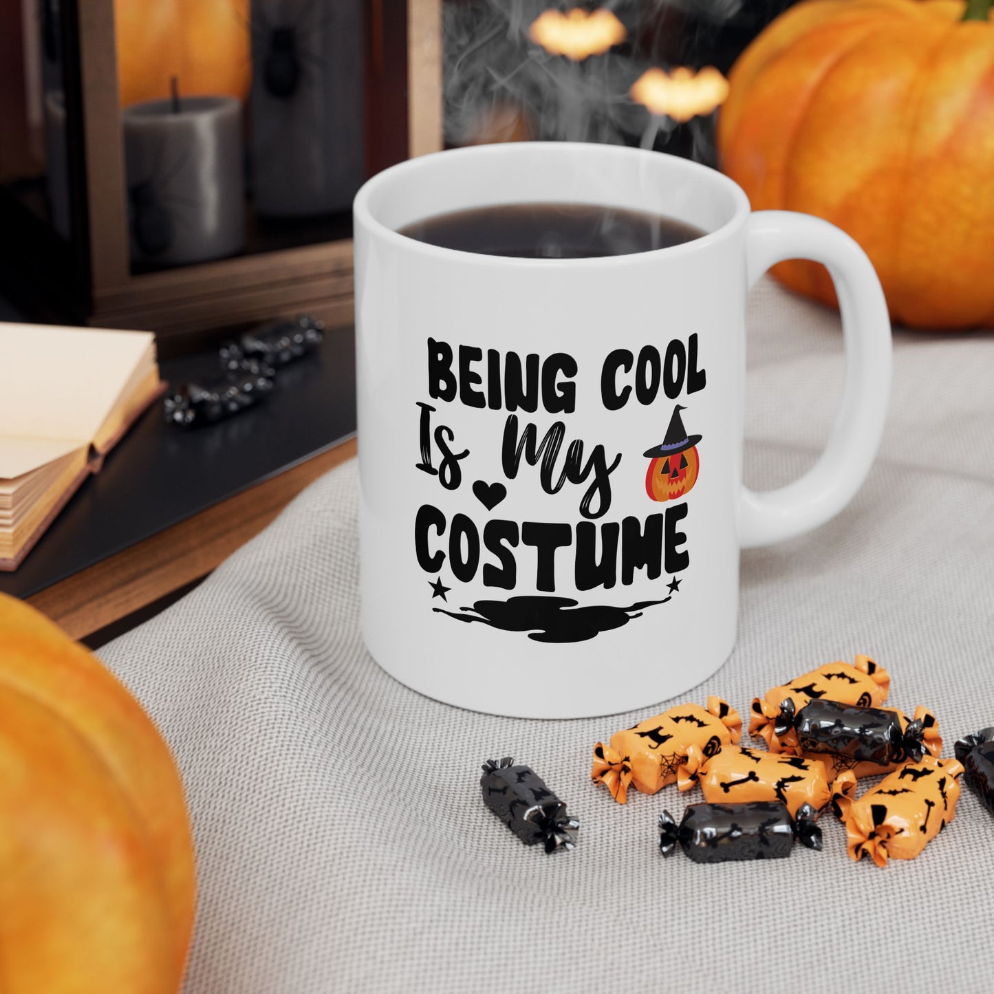 Cool is my CostumeCeramic Mug, (11oz, 15oz)