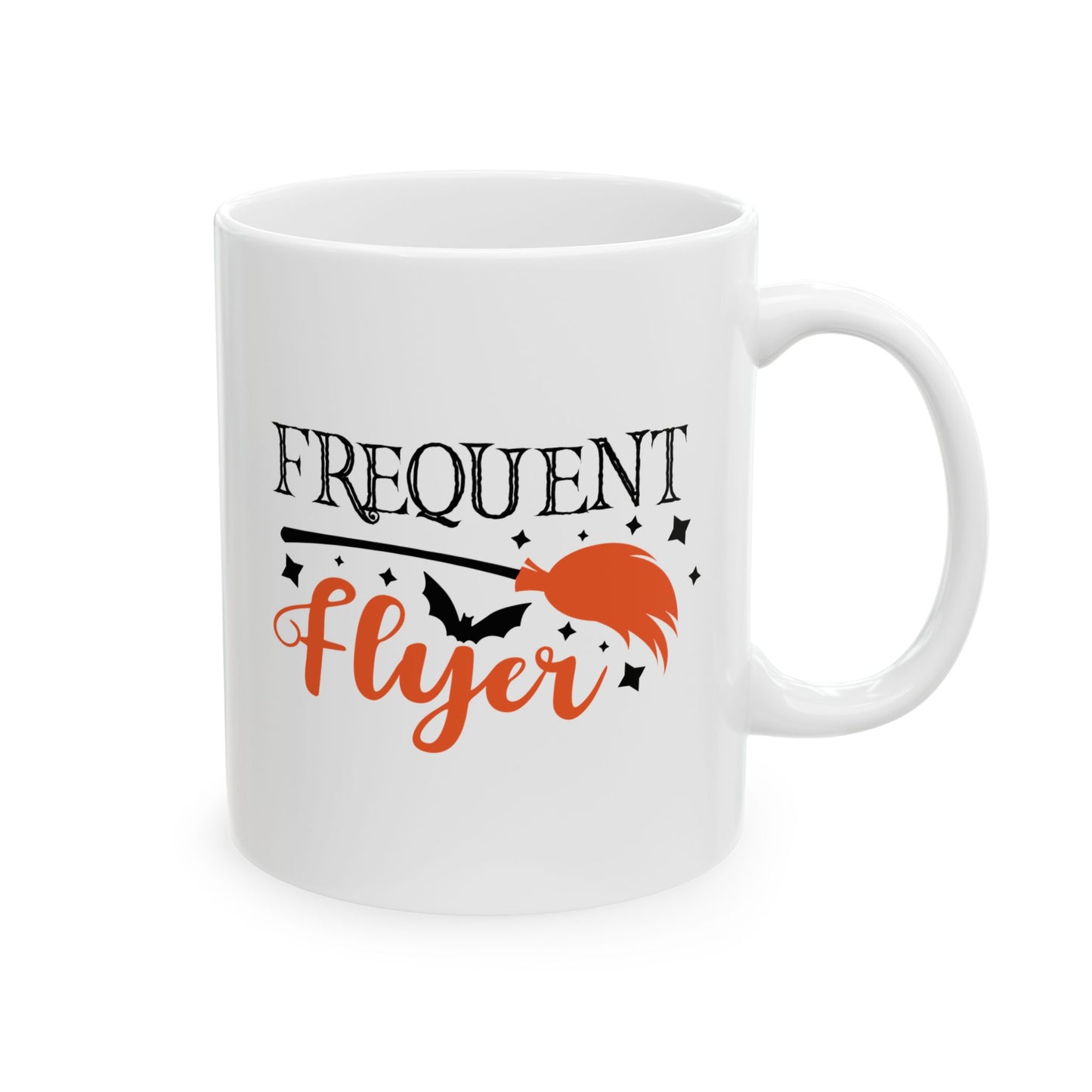 Witch Broom Mug - Frequent Flyer