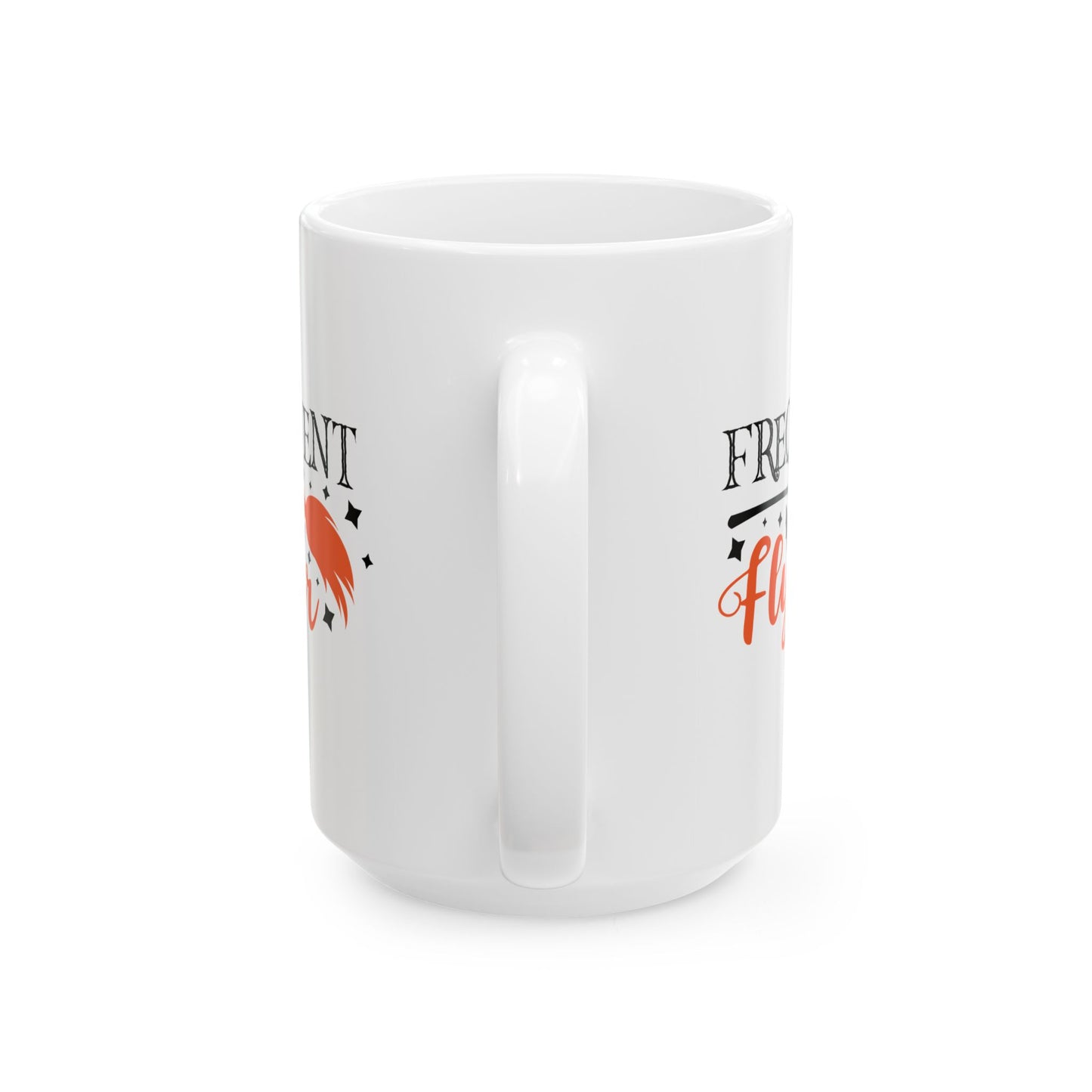 Witch Broom Mug - Frequent Flyer