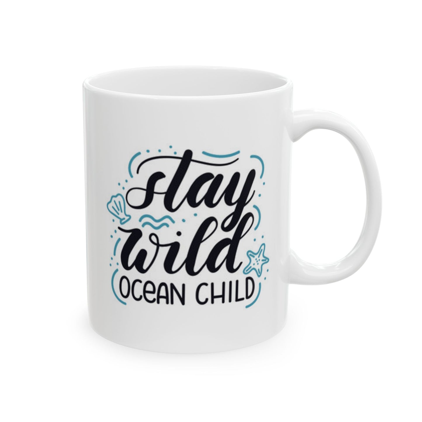 Whimsical Ceramic Mug, Unique Gift for Coffee Lovers, Inspirational Quotes Mug, Perfect for Birthdays, Holidays, Office Decor