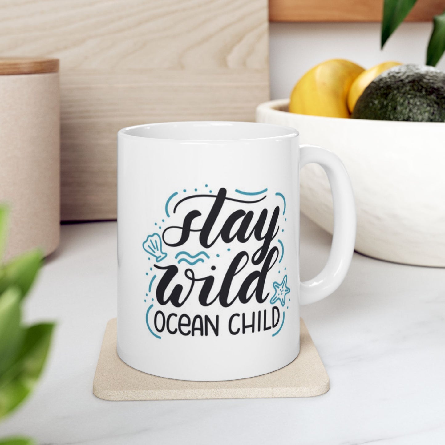 Whimsical Ceramic Mug, Unique Gift for Coffee Lovers, Inspirational Quotes Mug, Perfect for Birthdays, Holidays, Office Decor