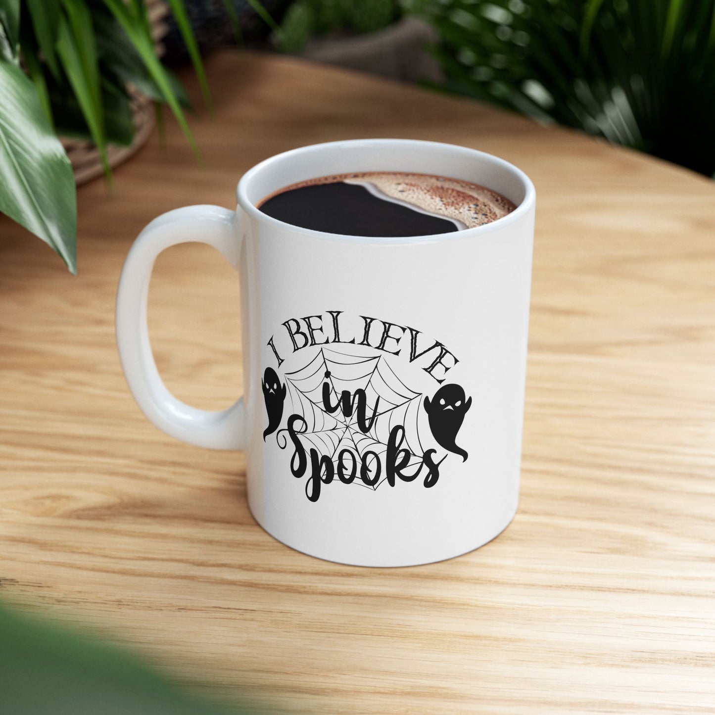 Spooky Ghosts Mug - Halloween Coffee Cup