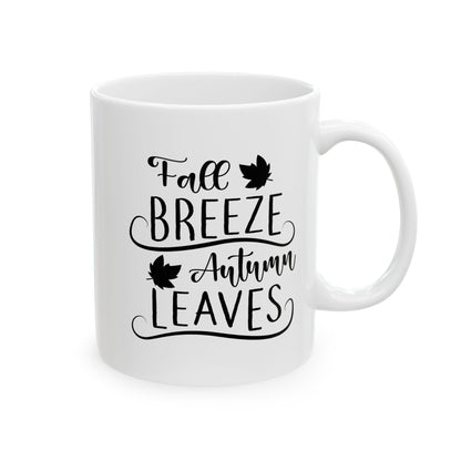 Ceramic Mug - Autumn Breeze Cozy Fall Coffee Cup for Thanksgiving