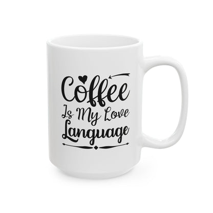 Coffee Lover Mug - 15oz Ceramic Mug for Coffee Enthusiasts