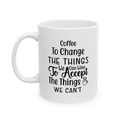 Coffee Lover Ceramic Mug - Perfect Gift for Coffee Lovers, Motivational Quote Mug, Office Desk Accessory, Uplifting Drinkware, Home