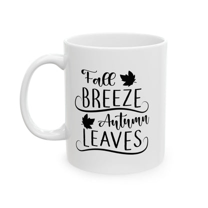 Ceramic Mug - Autumn Breeze Cozy Fall Coffee Cup for Thanksgiving