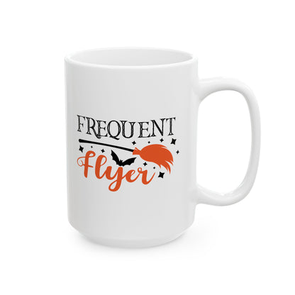 Witch Broom Mug - Frequent Flyer