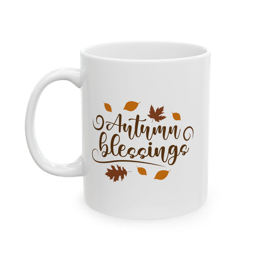 Autumn Blessings Ceramic Mug