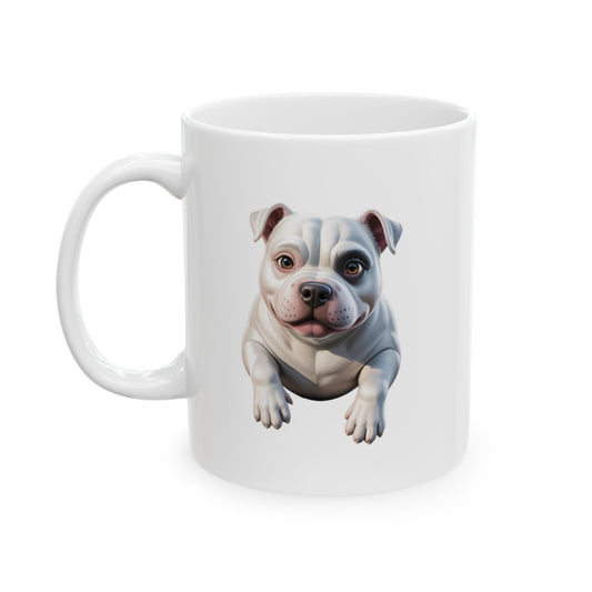 Cute Dog Lovers Ceramic Mug, Coffee Cup for Pet Owners, Gift for Dog Lovers, Tea Mug, Animal Lover's Kitchen Decor