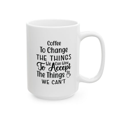 Coffee Lover Ceramic Mug - Perfect Gift for Coffee Lovers, Motivational Quote Mug, Office Desk Accessory, Uplifting Drinkware, Home