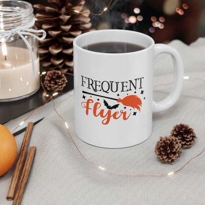 Witch Broom Mug - Frequent Flyer